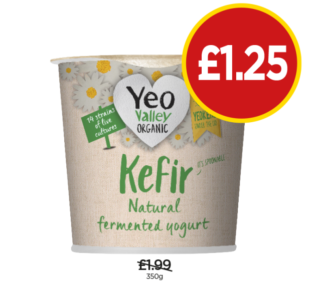 Yeo Valley Kefir - Now Only £1.99 at Budgens