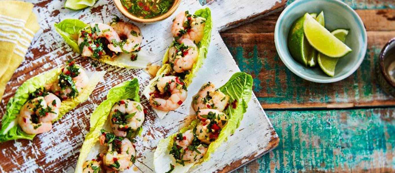 Asian Chilli Prawns