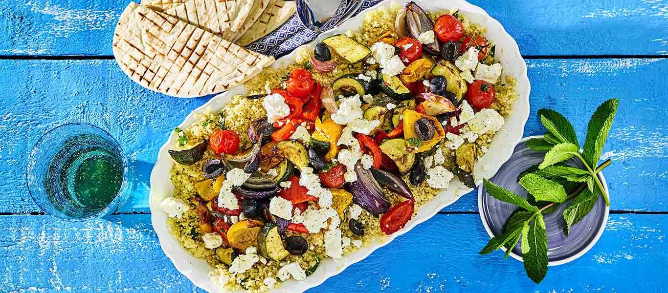 Couscous & Roast Vegetable Salad