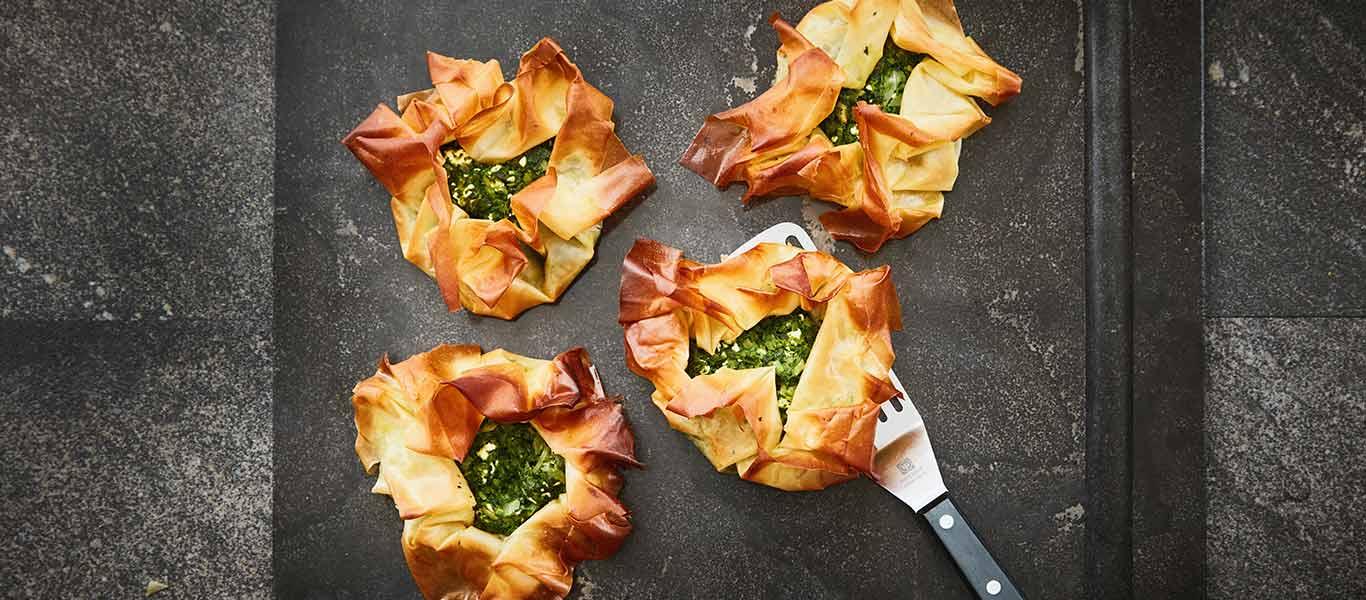 Feta & Spinach Filo Pie