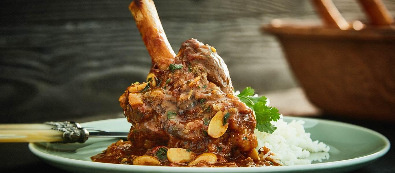 Moroccan Lamb Shanks Recipe