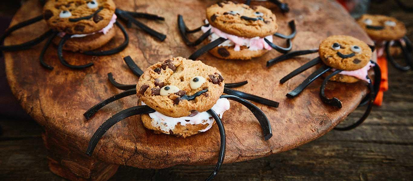 Scary Spider Cookies