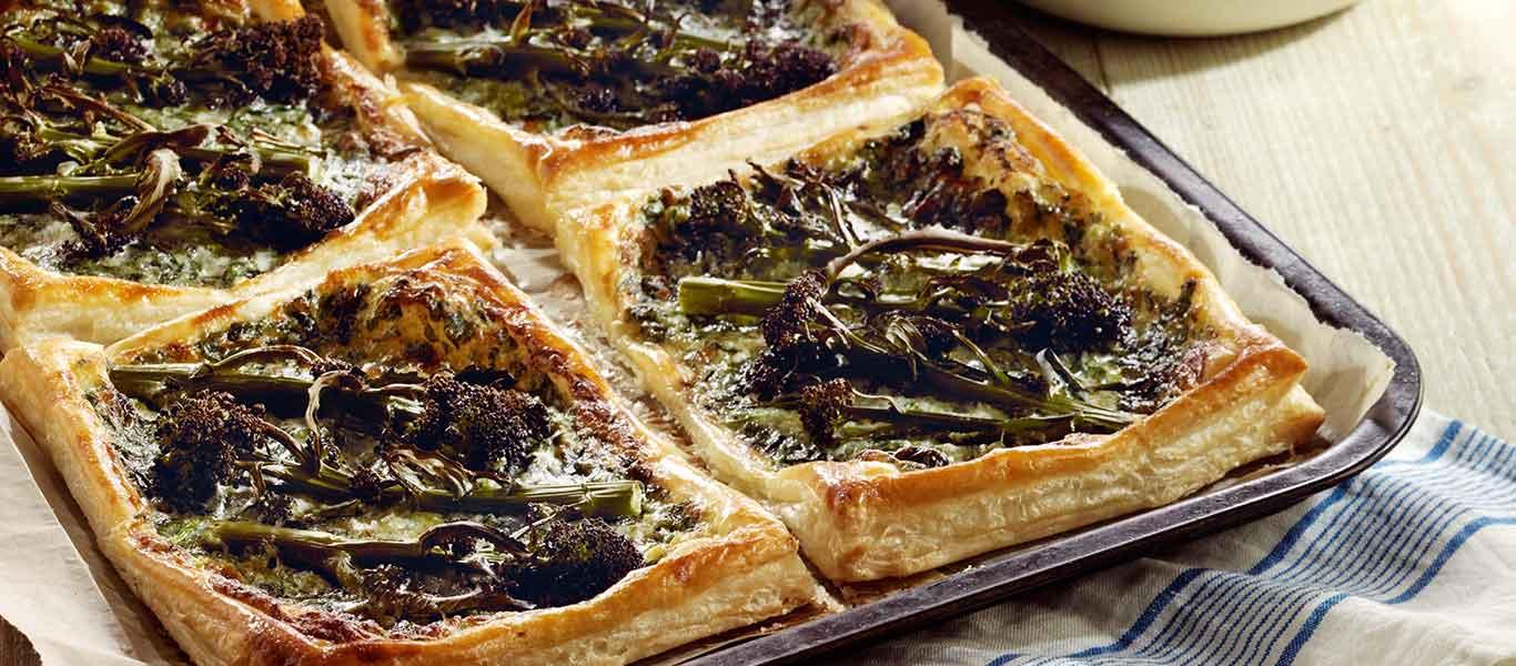 Spring Vegetable & Ricotta Tarts