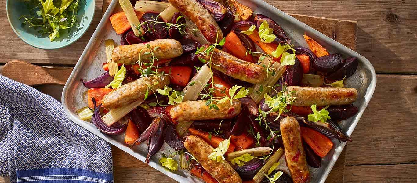 Sausage Tray Bake Recipe