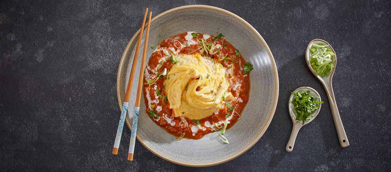 Tornado Omlette Recipe