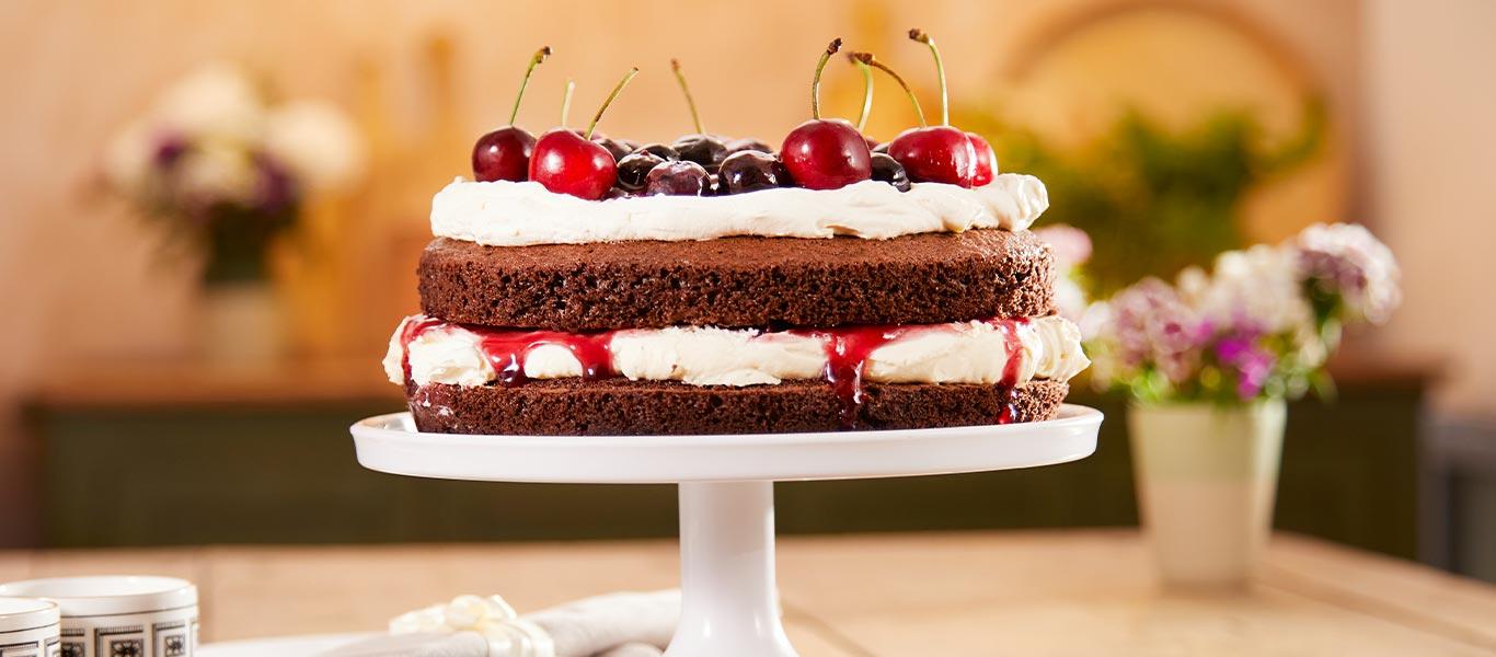 Black Forest Gateau Recipe Vegetarian