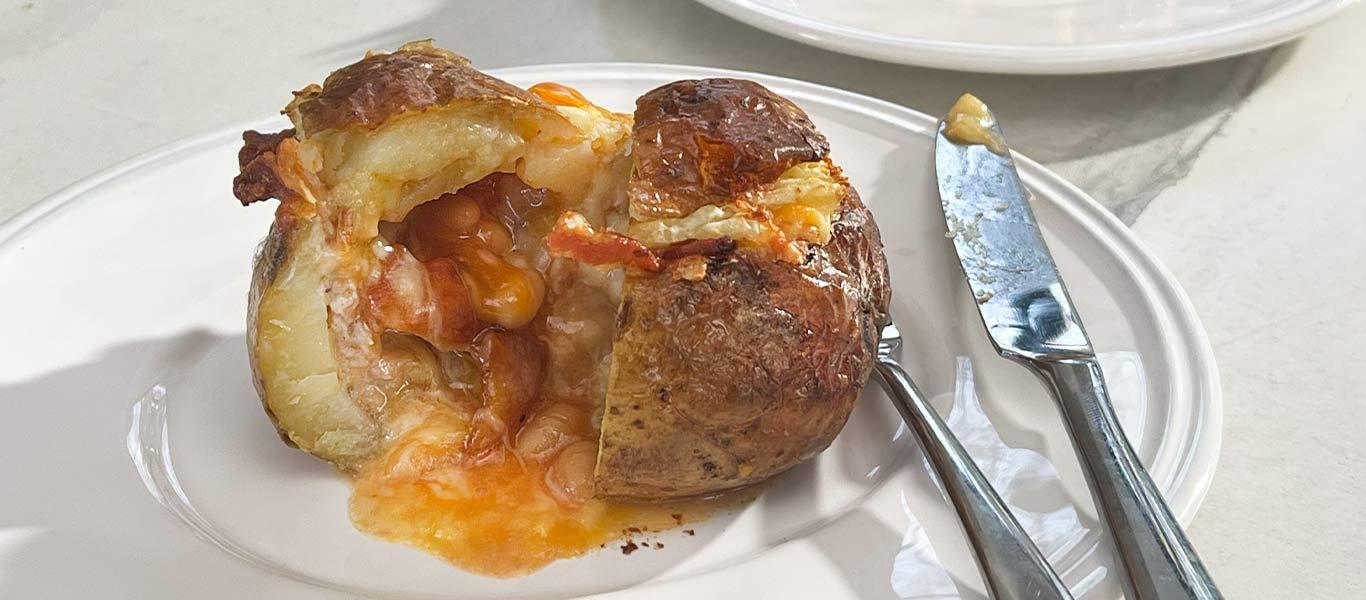 Full English Jacket - Baked Potato Recipes