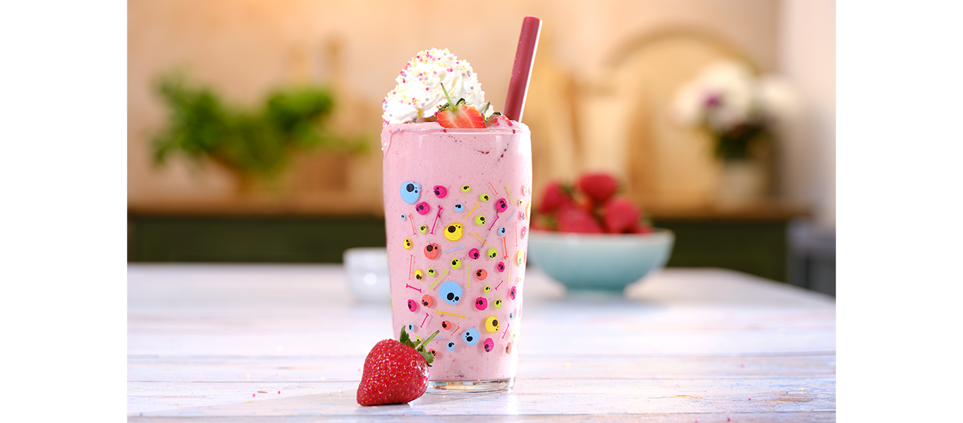 how to make strawberry milkshake recipe