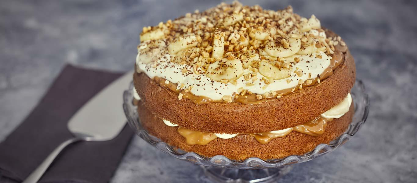 how to make banoffee cake - Recipe