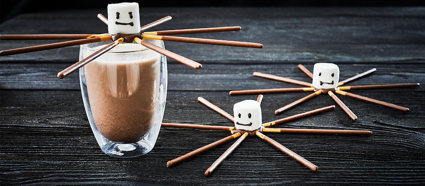 Spooky Spider Hot Chocolate