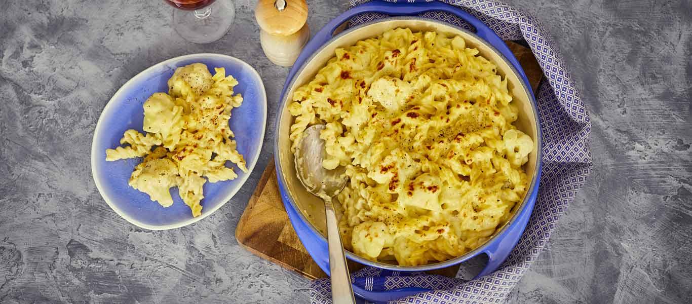 Cauliflower Cheese Pasta Recipe