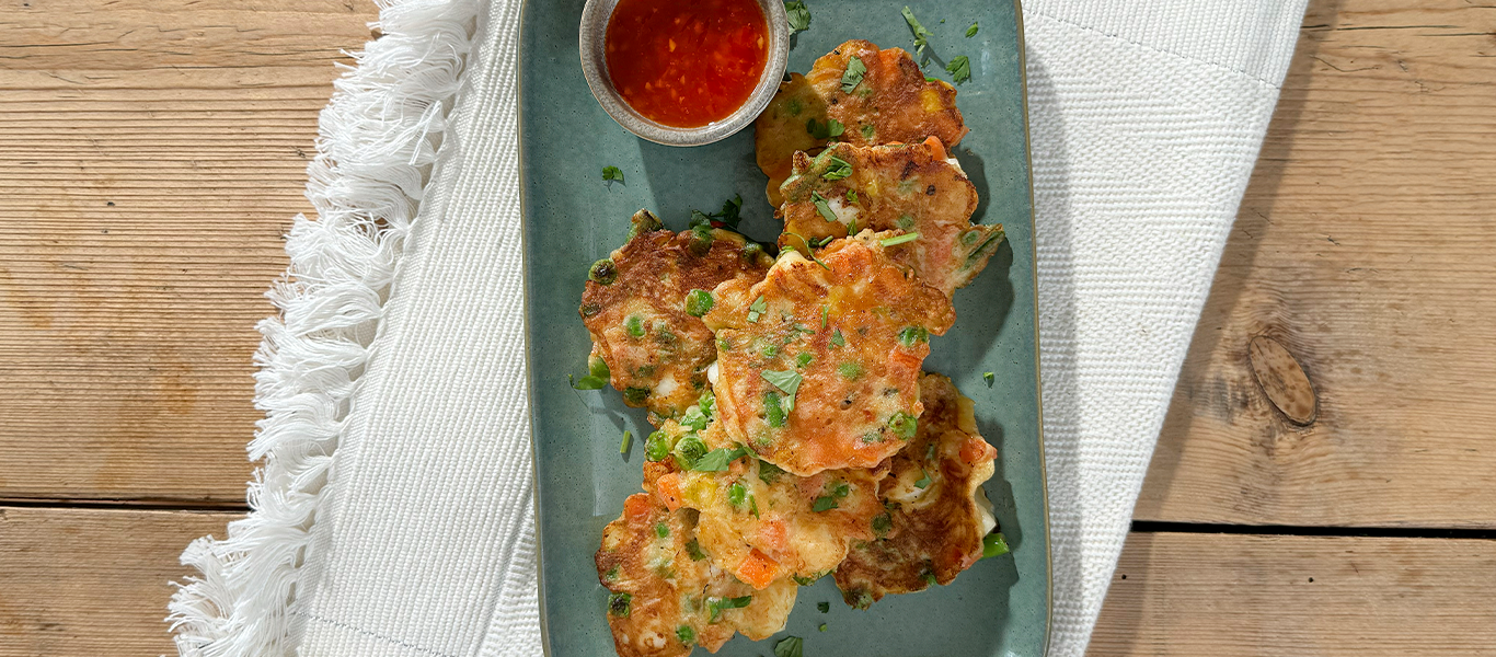 Halloumi Fritters