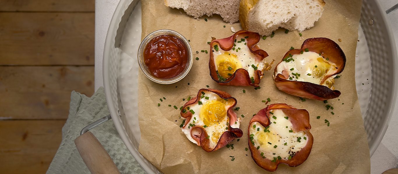 Ham & Egg Picnic Bake