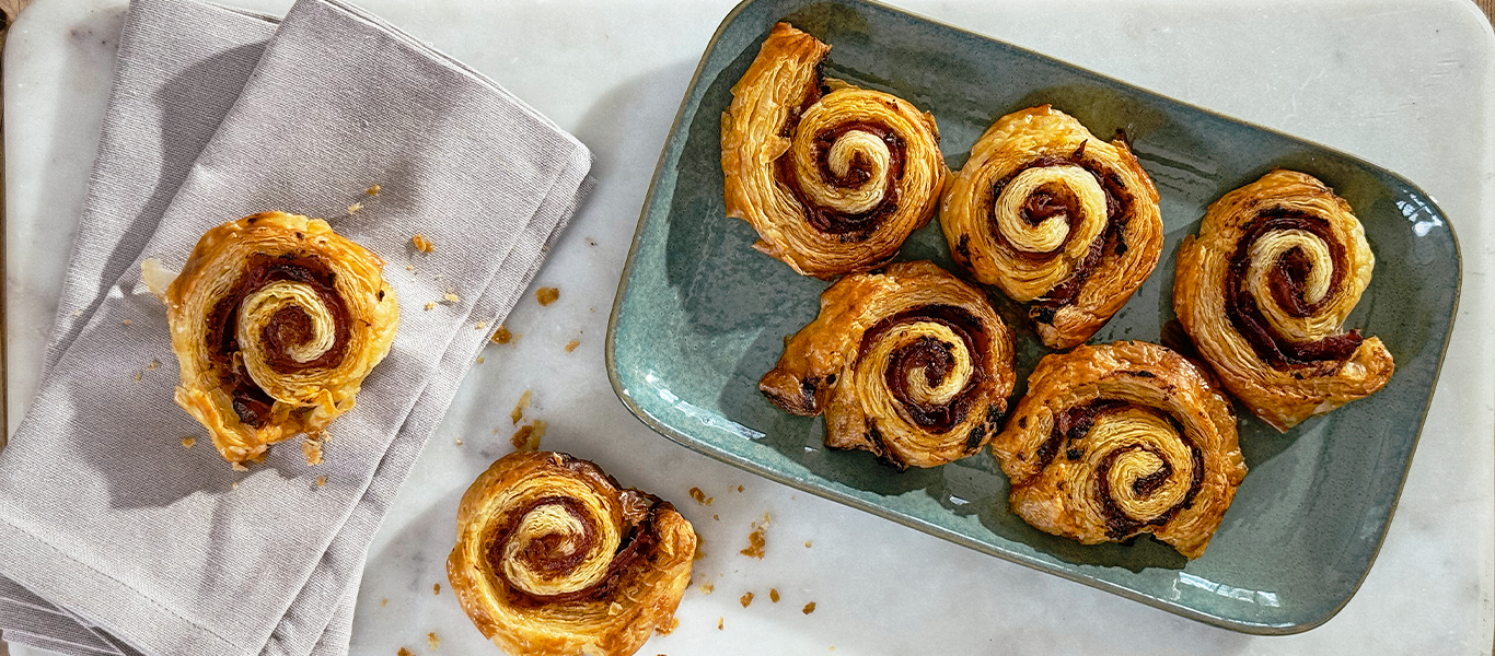 Ham & Pesto Pinwheels