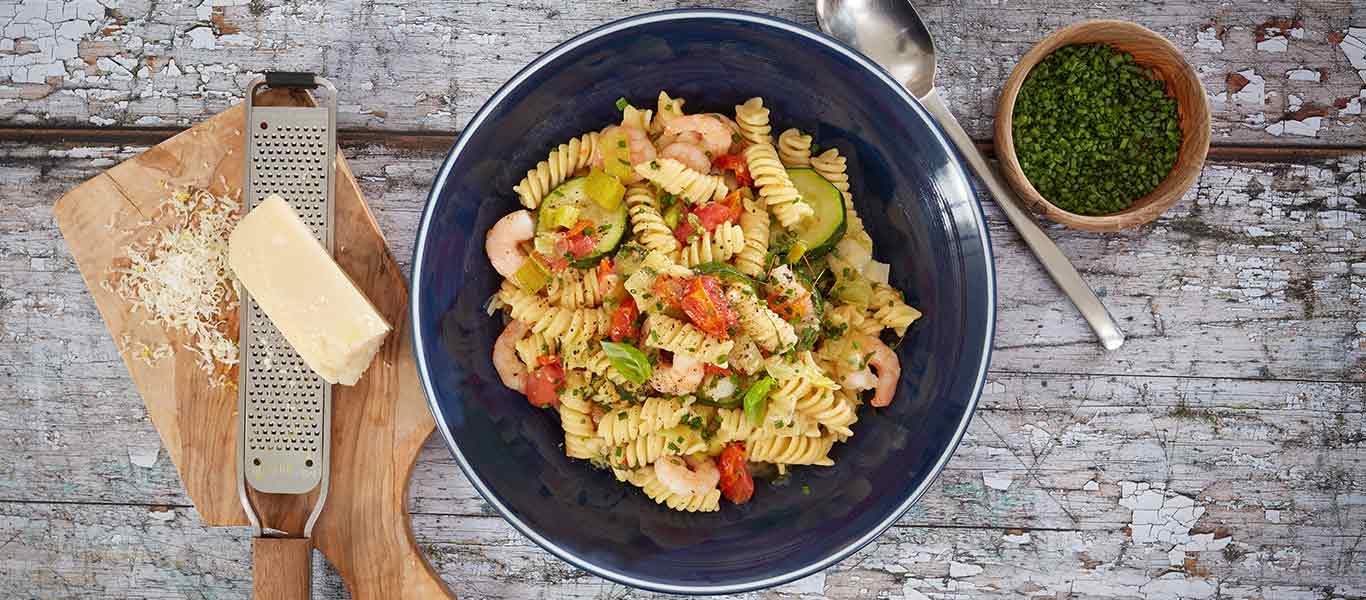 Roasted Tomato & King Prawn Pasta Recipe