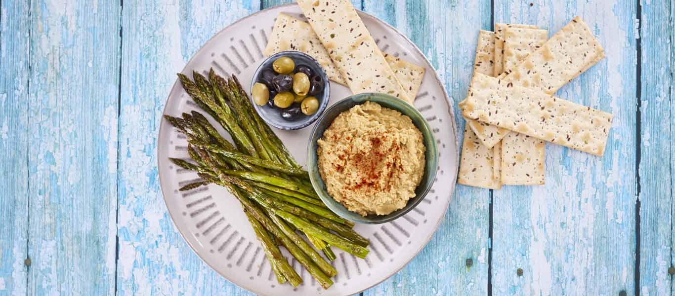 Moroccan Spiced Humous Salad recipe