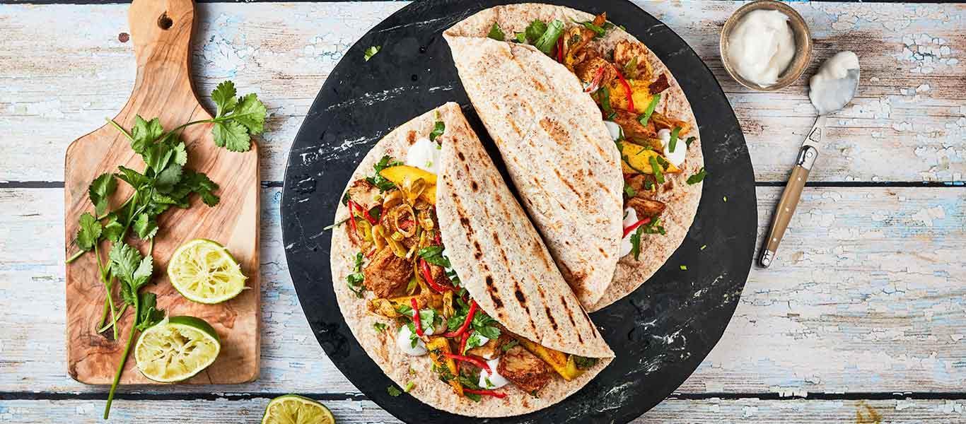 Spiced Mango Taco Recipe - Quorn Recipes