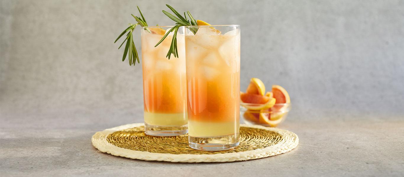 Grapefruit and Rosemary Cocktails Recipe
