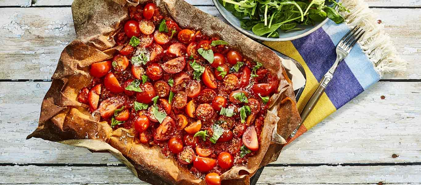 Tomato and Chilli Tart recipe