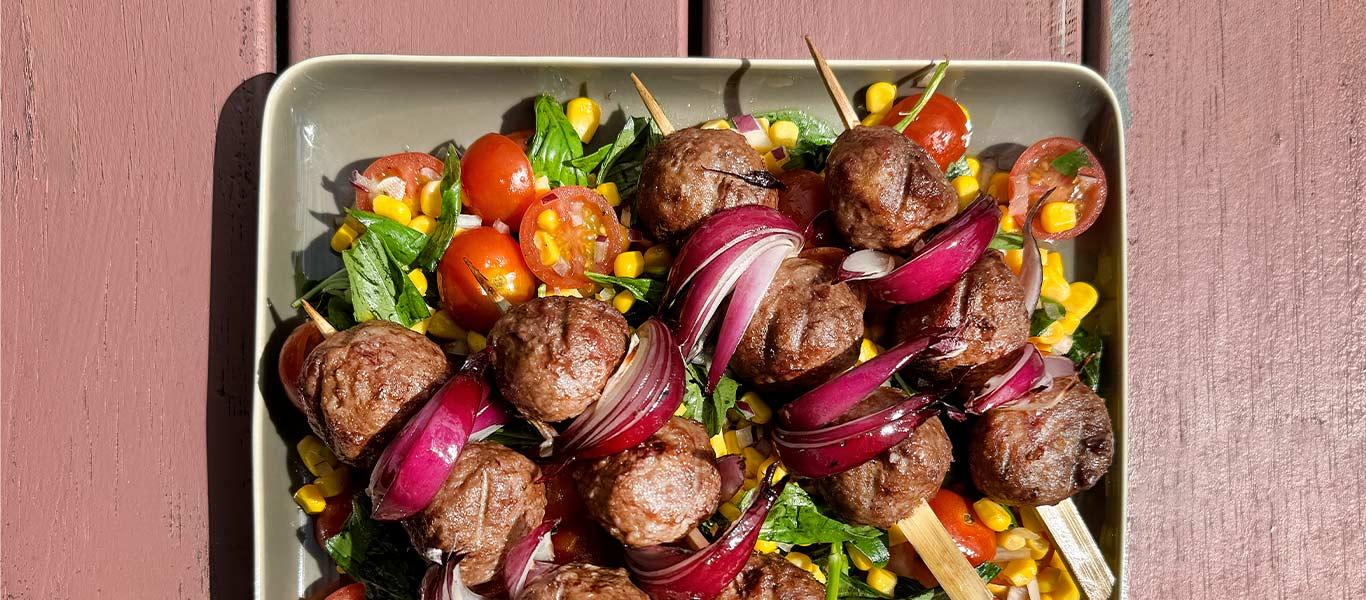 Meatball Skewers