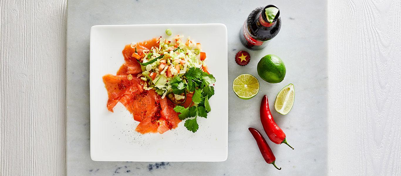 Smoked Salmon Ceviche