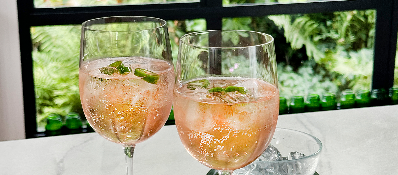 Spicy Rose Spritz