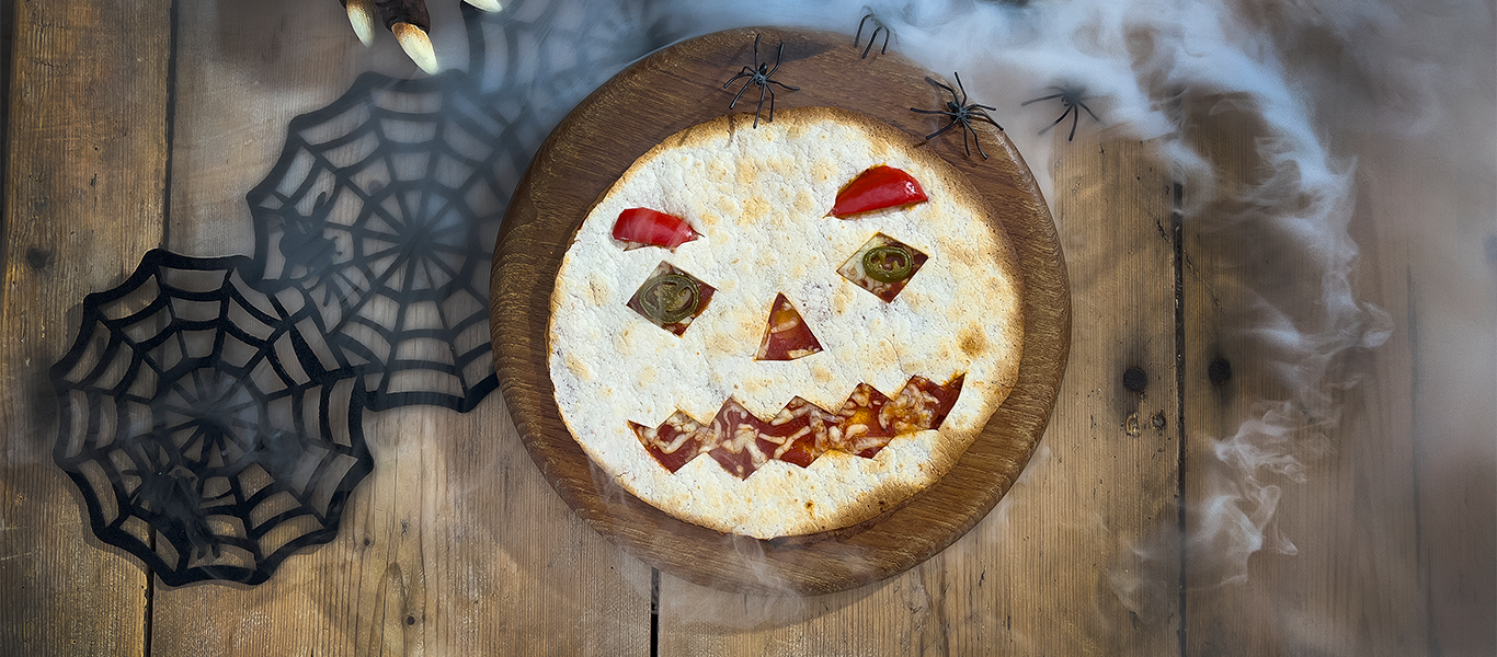Spooky Tortilla Face