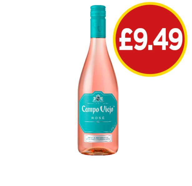 Campo Viejo Rosé - Now Only £9.49 at Budgens