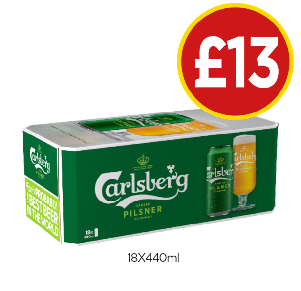 Carlsberg - Now Only £13 at Budgens