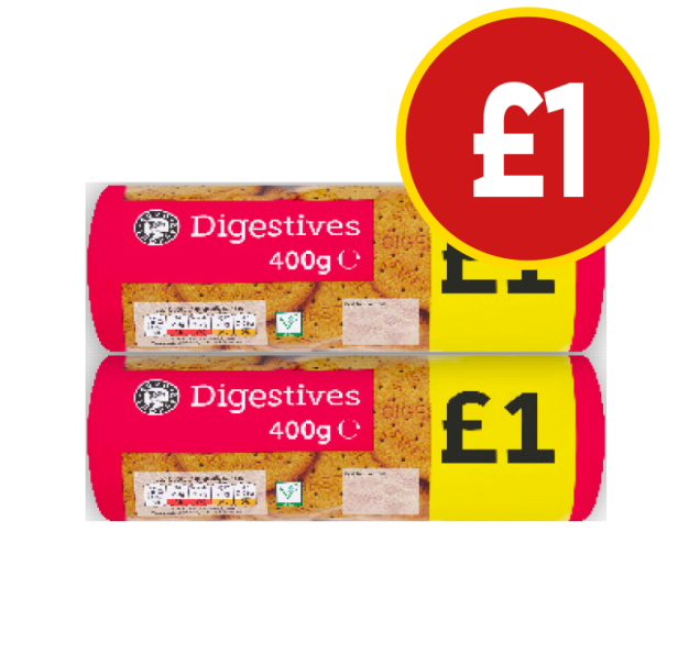 Digestives - Now Only £1 at Budgens