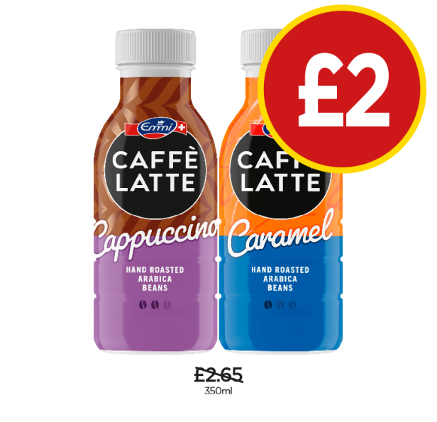 Emmi Caffe Latte Cappuccino, Caramel - Now Only £2 at Budgens