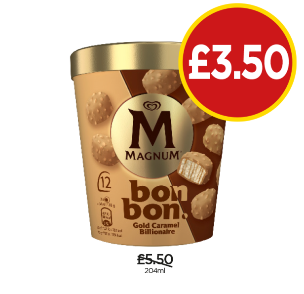 Magnum Bon Bon - Now Only £3.50 at Budgens