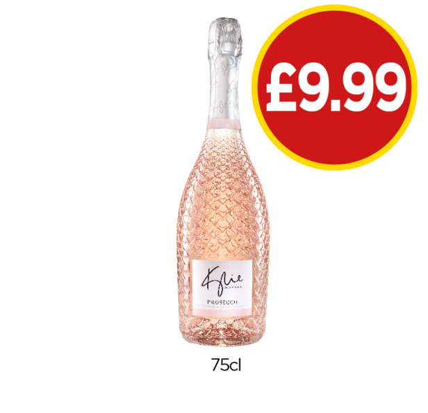 Kylie Minogue Prosecco - Now Only £9.99 at Budgens