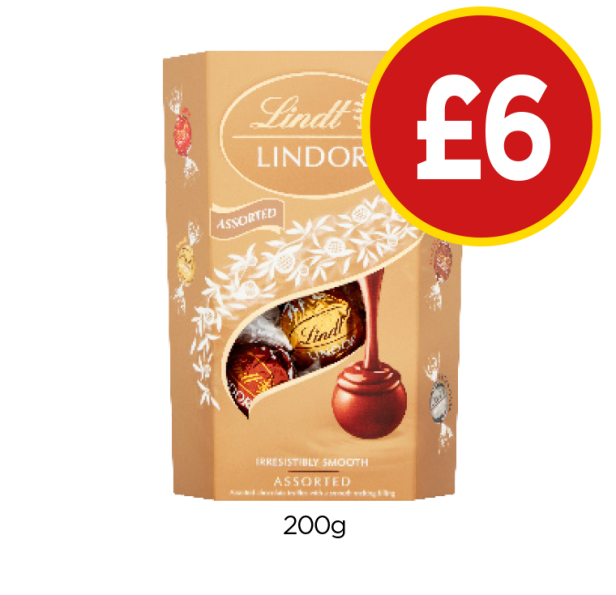 Lindtt Lindor Assorted - Now Only £6 at Budgens