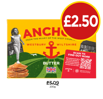 Anchor - Now Only £2.50 at Budgens