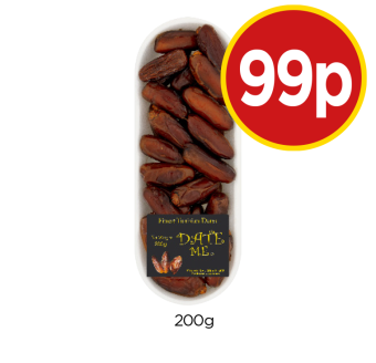 Finest Tunisian Dates - Now Only 99p at Budgens