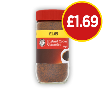 Instant Coffee Granules - Now Only £1.69 at Budgens