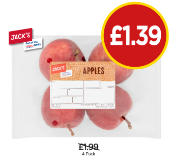 Jack's Apples - Now Only £1.39 at Budgens