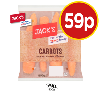 Jack's Carrots - Now Only 59p at Budgens