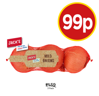 Jack's Mild Onions - Now Only 99p at Budgens