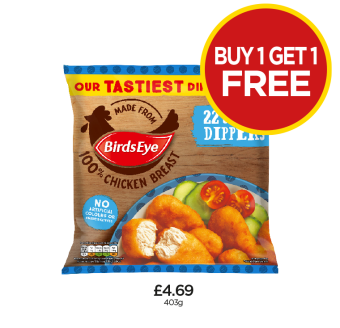 BirdsEye Chicken Dippers - Buy 1 Get 1 FREE at Budgens