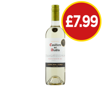 Casillero Del Diablo Sauvignon Blanc - Now Only £7.99 at Budgens