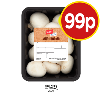 Jack's Mushrooms - Now Only 99p at Budgens