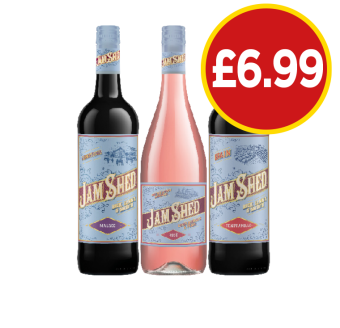 Jam Shed, Malbec, Rosé, Tempranillo - Now Only £6.99 at Budgens