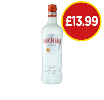 Archers Schnapps - Now Only £13.99 at Budgens