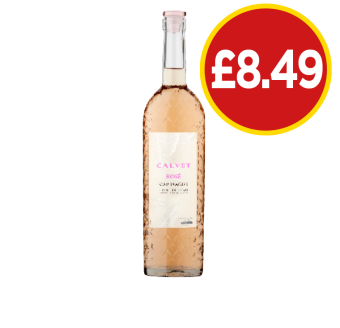 Calvet Rosé - Now Only £8.49 at Budgens