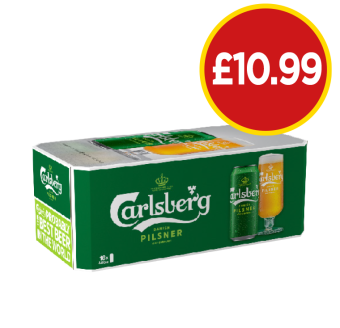 Carlsberg - Now Only £10.99 at Budgens