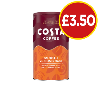 Costa Coffee - Now Only £3.50 at Budgens