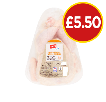 Jack's British Large Whole Chicken - Now Only £5.50 at Budgens