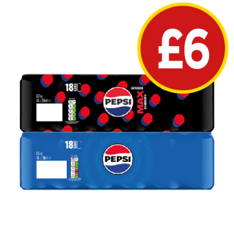 Pepsi, Max Cherry - Now Only £6 at Budgens